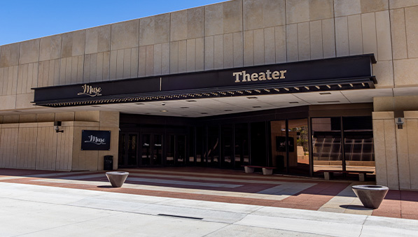 Theater entrance at Muse