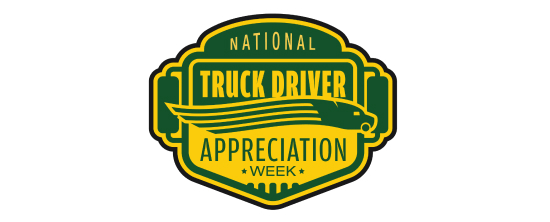 National Truck Driver Appreciation Week logo.