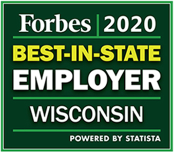 Forbes names Sentry 2020 Best-in-State Employer in Wisconsin