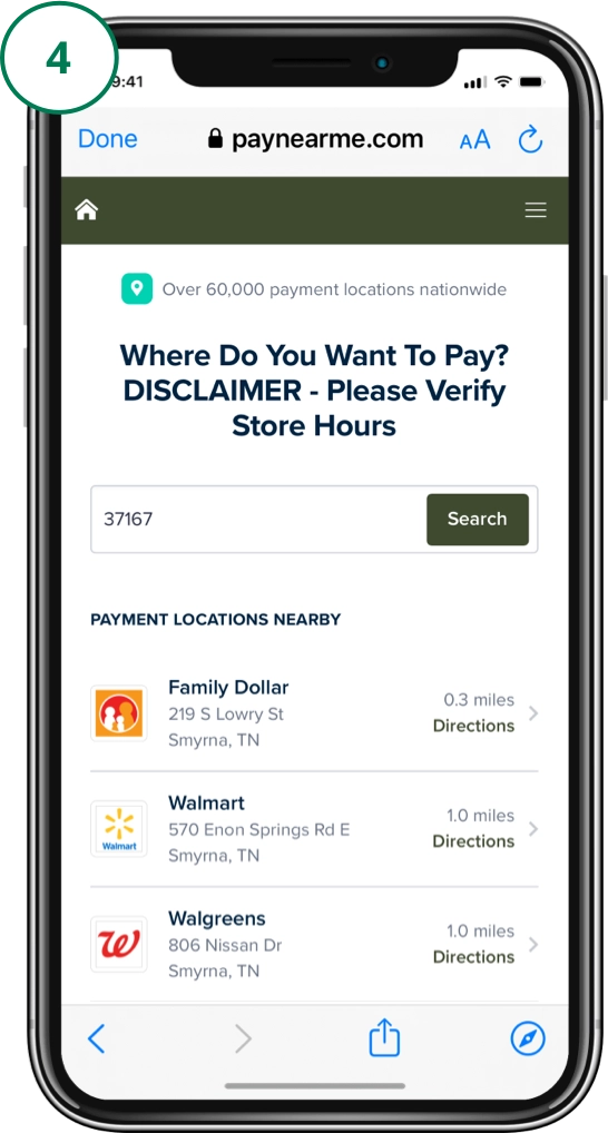 pay-near-me-carousel-img4-LG The General app screen showing step four