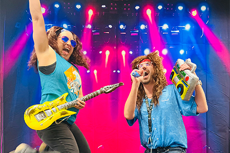 Associates having fun during Sentry Success Days.