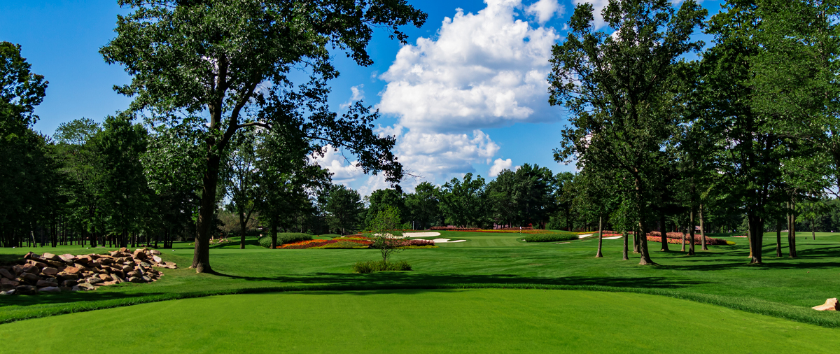 Hole 16 on the SentryWorld golf course