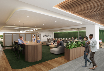 Sentry Home Office interior rendering of upcoming renovations