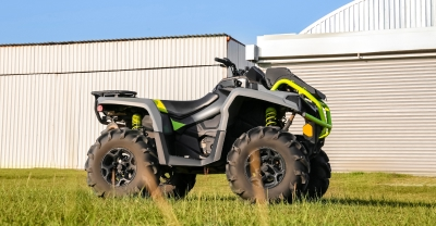 ATV in grass
