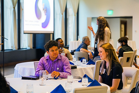 Noel Compass scholars meeting with Sentry associates