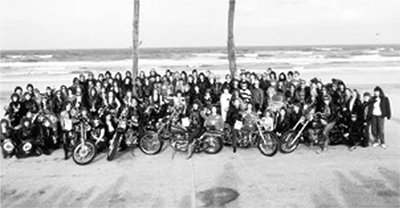 Group of women riders