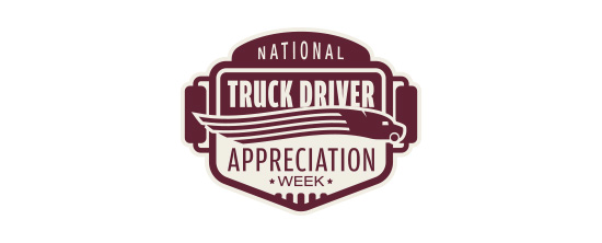 2025 National Truck Driver Appreciation Week logo
