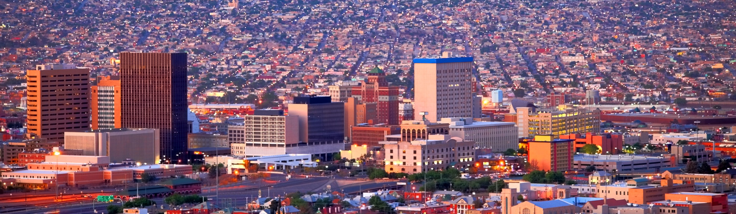 Aerial image of El Paso 