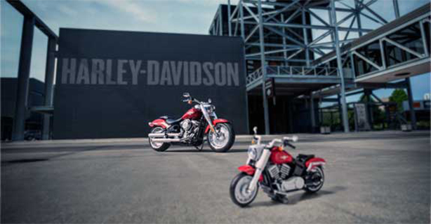 Harley davidson lego set online