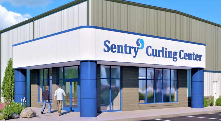 Sentry Curling Center illustration