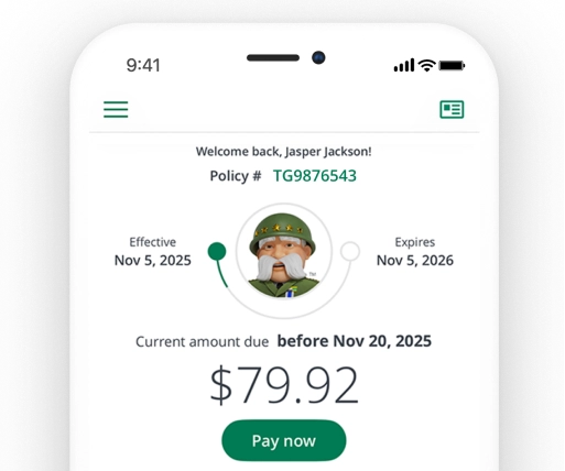 tg-app-img-XS The General app policy screen