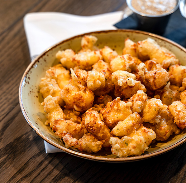 Cheese curd dish at PJ's - SentryWorld