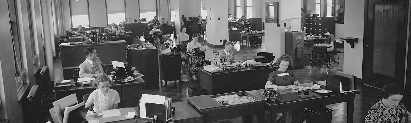 Sentry Insurance 1936 office