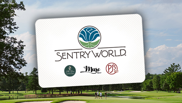 50-50-online-gift-cards-golf-597x339 Image of golf course behind a larger gift card image.