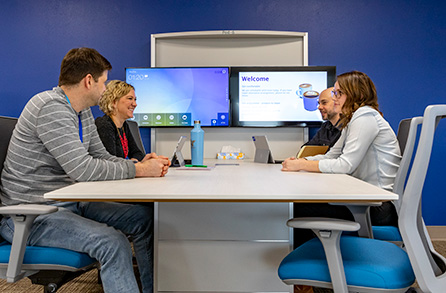 Associates attending a class at SentryU