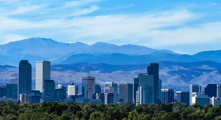 Denver skyline