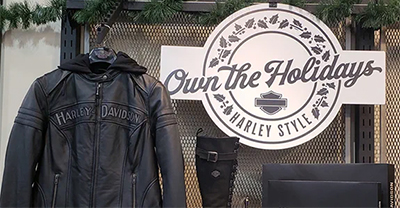 Harley-Davidson black leather jacket