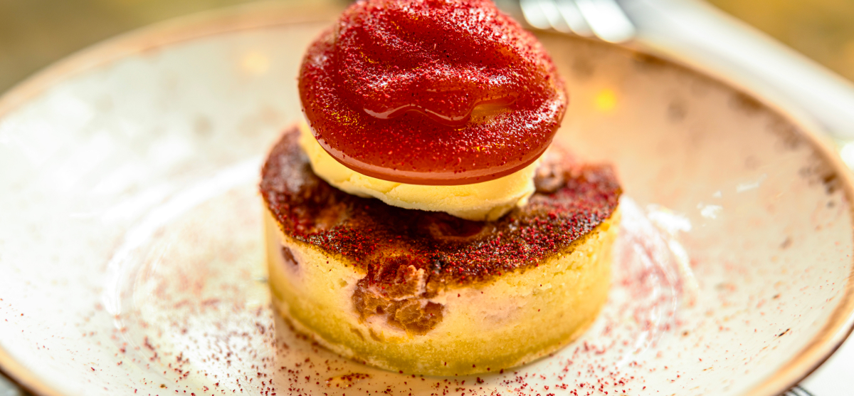 Cherry and Cream dessert at PJ's.