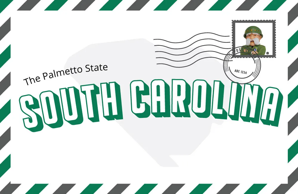 south-carolina-post-card North Carolina postcard