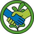 Icon of two people shaking hands