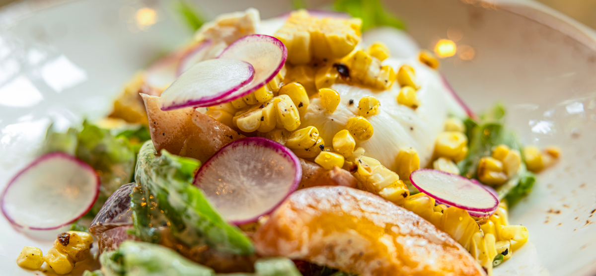 Sweet Corn Salad at PJ's.