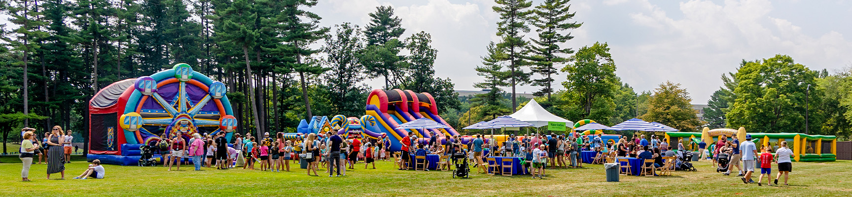 Associates attending a summer celebration for Sentry families.