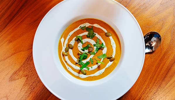 Curry squash bisque