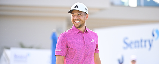 Xander Schauffele at The Sentry