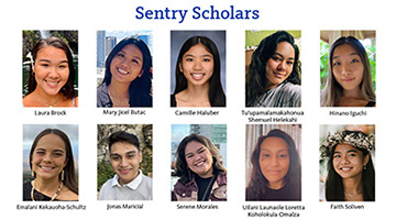 2023 Sentry scholar recipient headshots