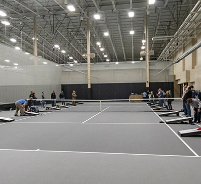 Fieldhouse bean bag league.