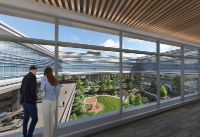 Sentry Home Office interior rendering of planned renovations