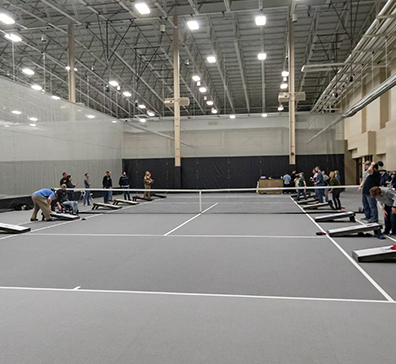 Fieldhouse bean bag league.