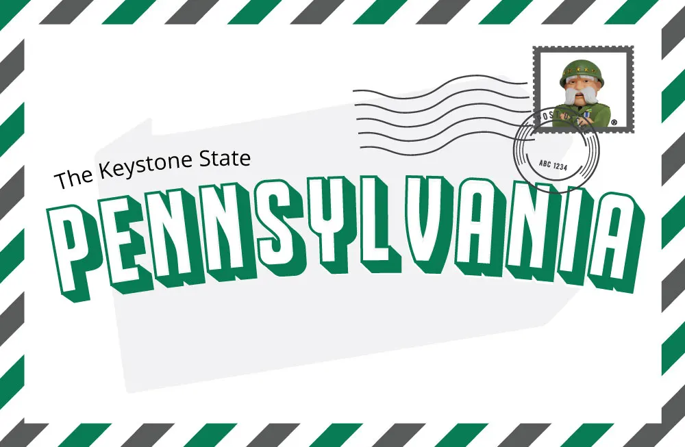 pennsylvania-post-card Pennsylvania postcard