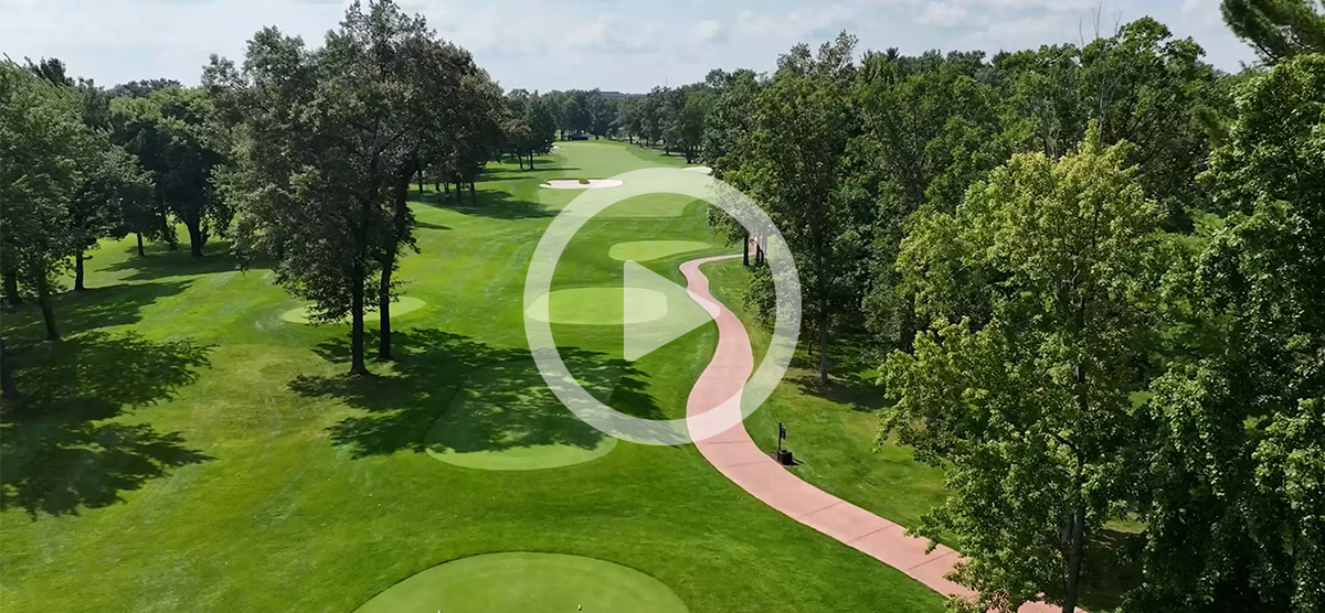 A view of hole 6 at SentryWorld.