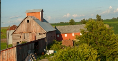 Iowa barn