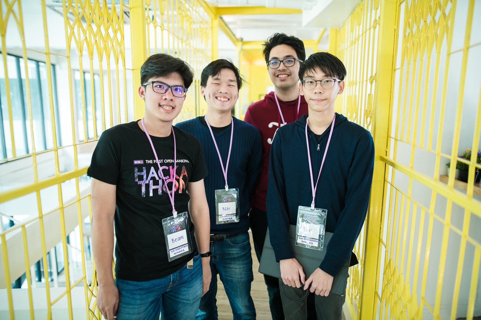 โฉมหน้าทีม SCB Hackthon winner แบบชัด ๆ