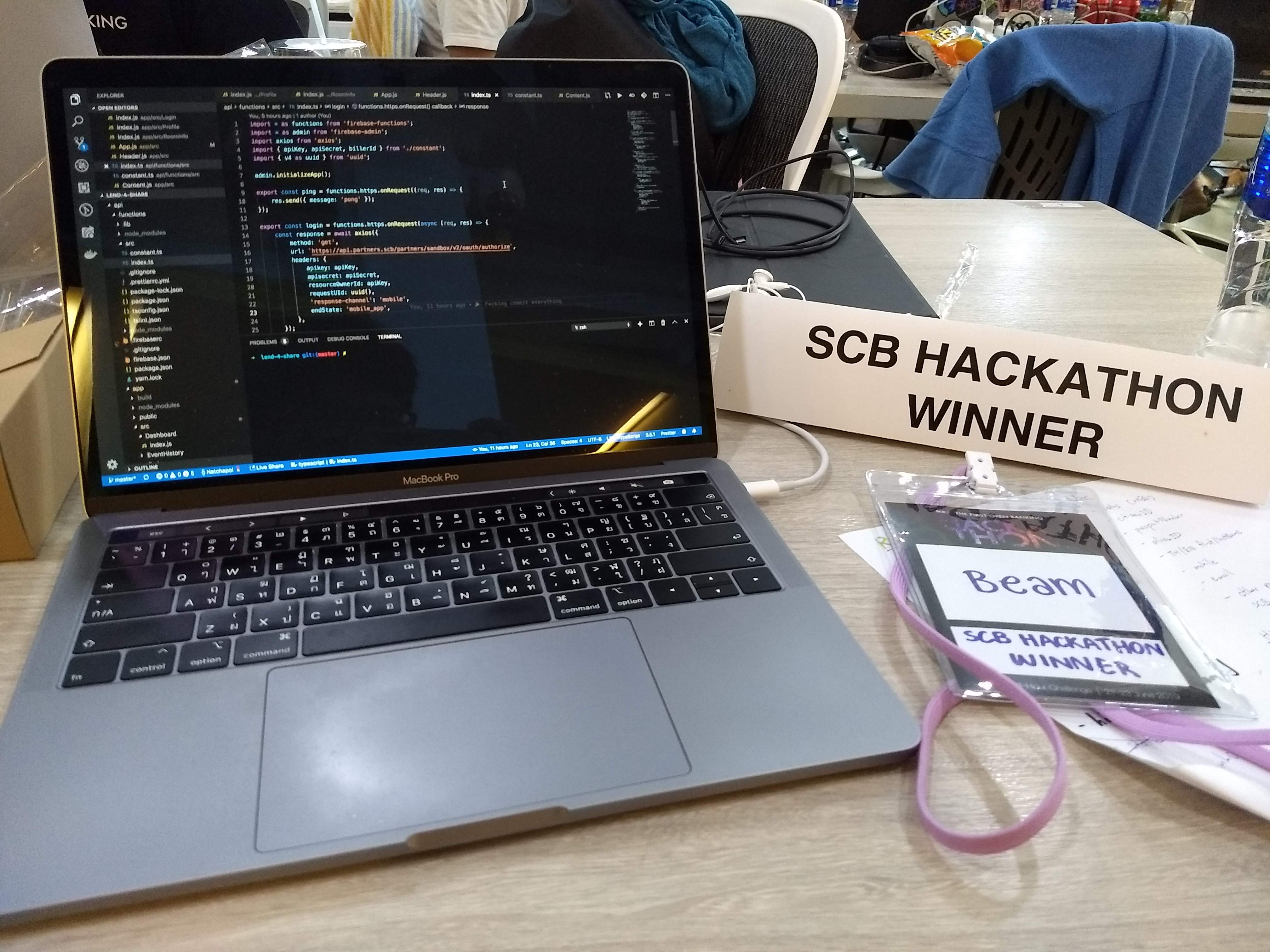 SCB Open Banking Hackathon