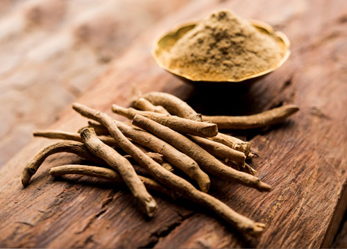 Ashwagandha powder and root