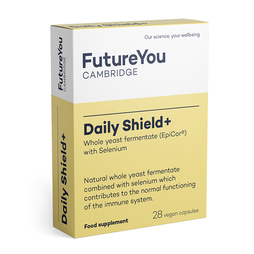 Daily Shield+ With Selenium and Beta Glucan - Supplements For Immune System - Selenium Supplements - Scientifically Researched