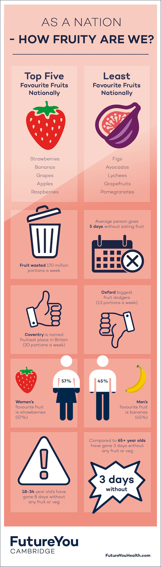 Fruit survey infographic