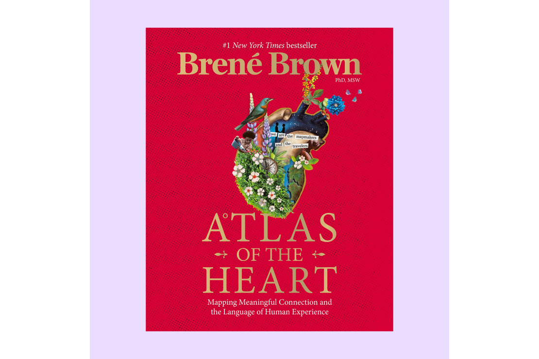 Cover of the book "Atlas of the Heart" by Brene Brown