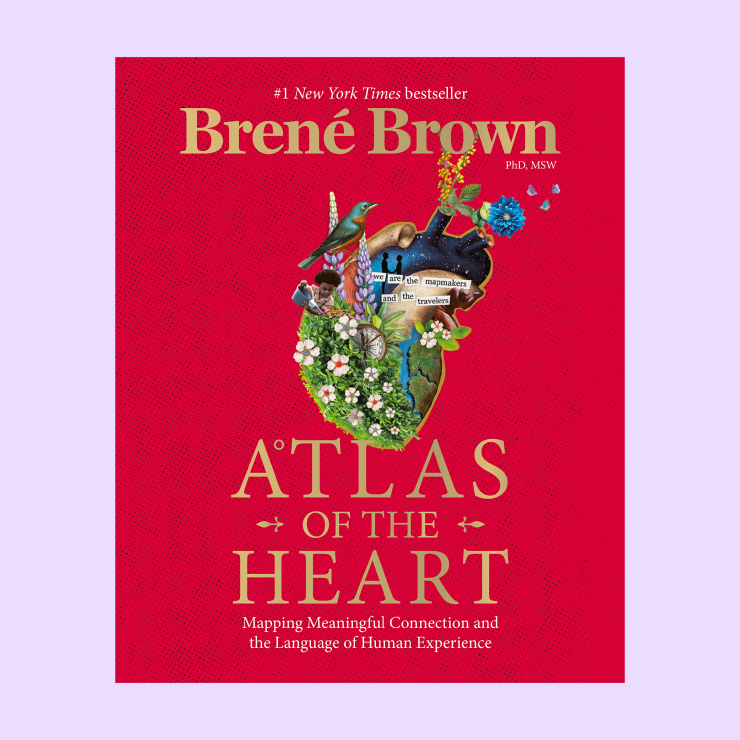 Cover of the book "Atlas of the Heart" by Brene Brown