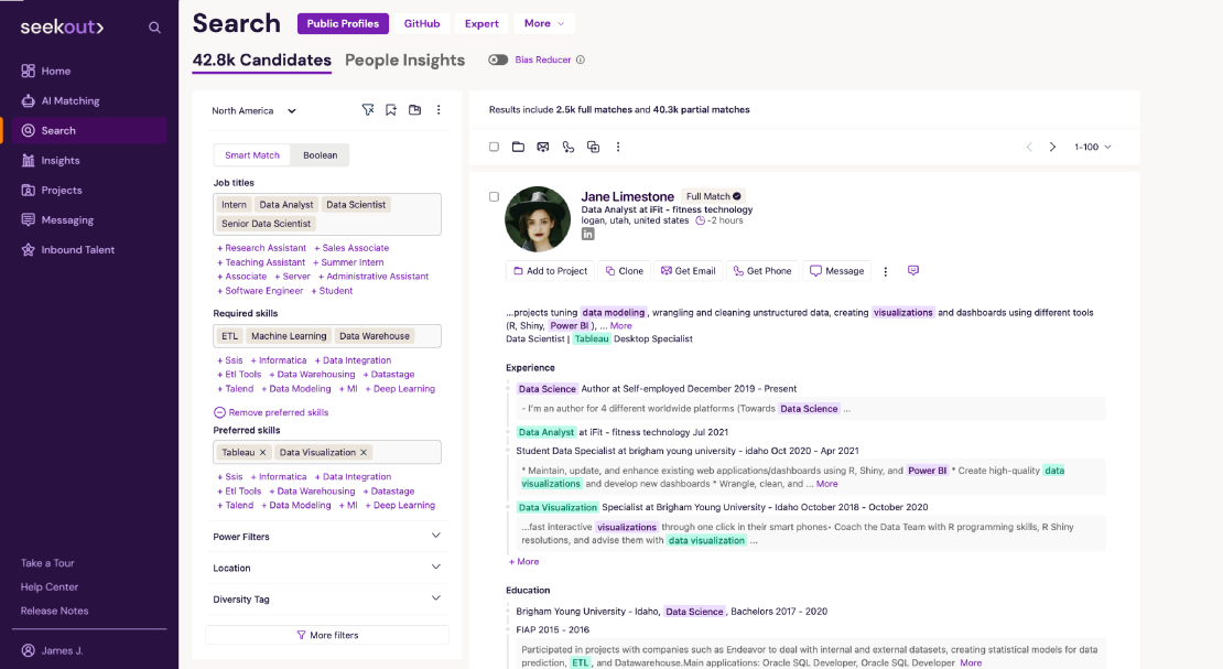 Recruiter Efficiency with Smart Match and Applicant Review