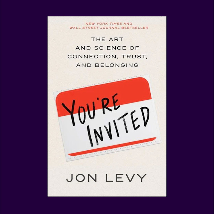 Book cover of "You're Invited" by Jon Levy