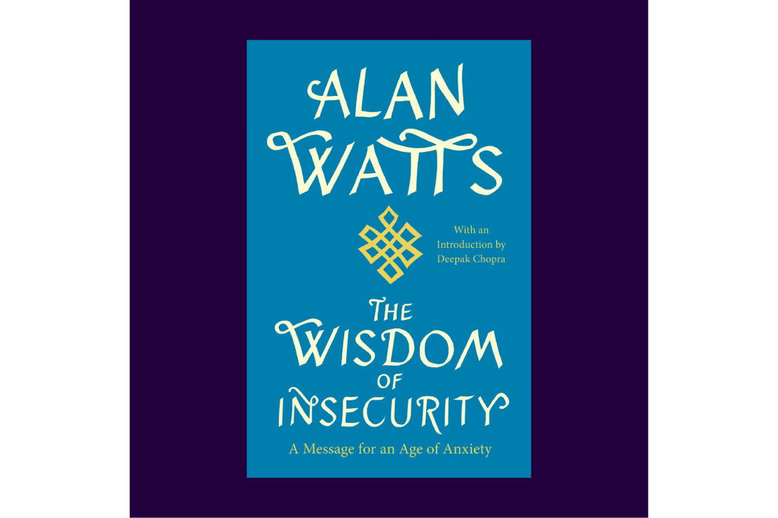 Book cover for "The Wisdom of Insecurity" by Alan Watts