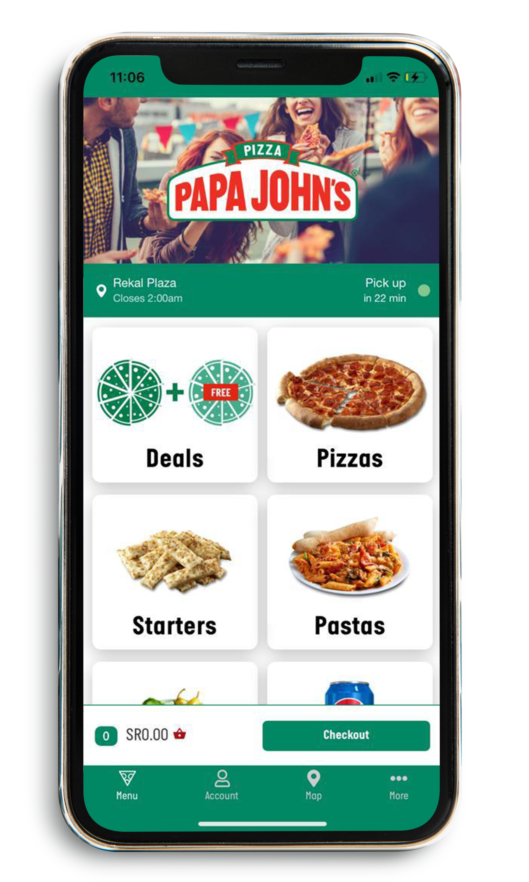 Web Delivery - Papa Pizza