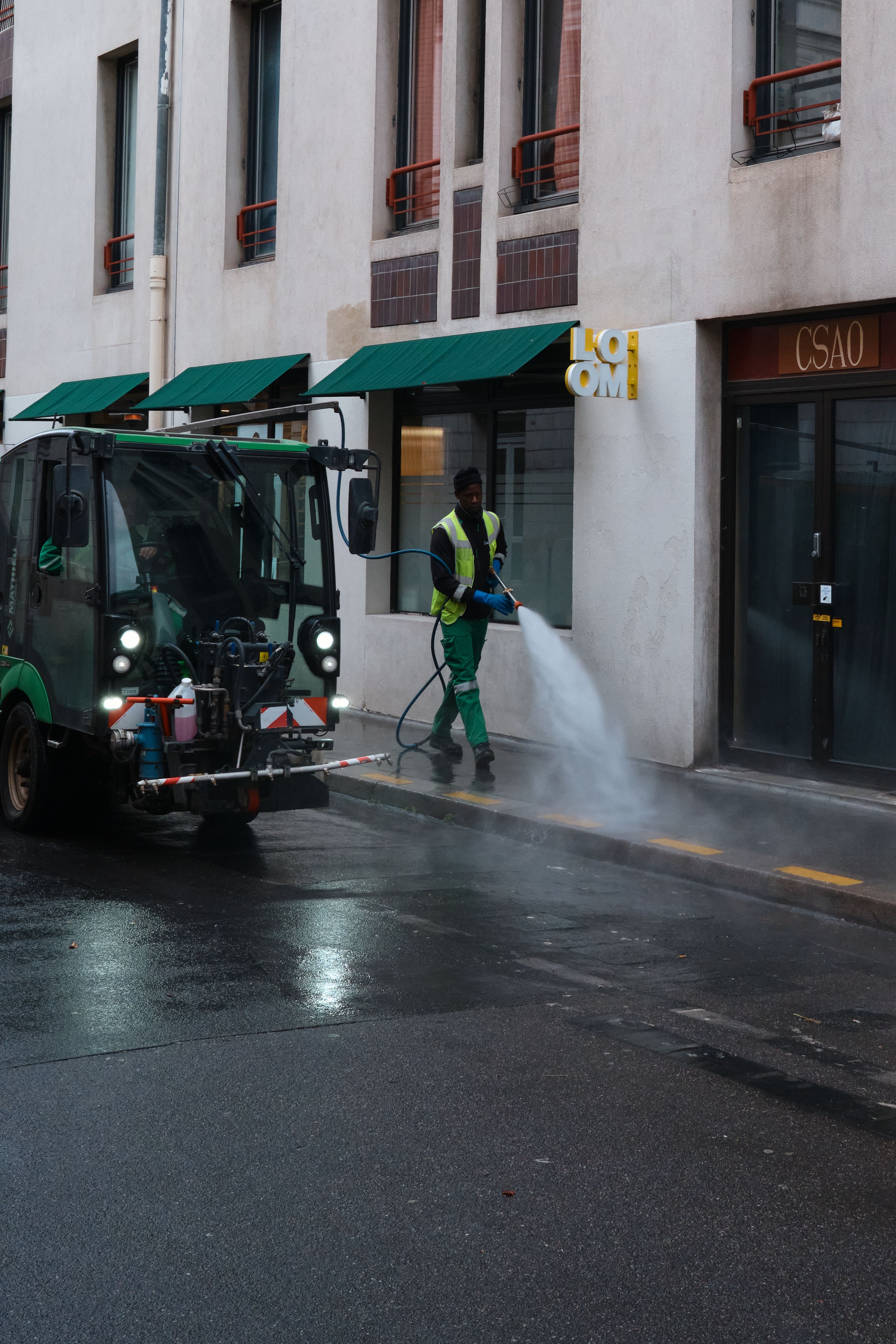 Élimination des résidus collés et liquides organiques