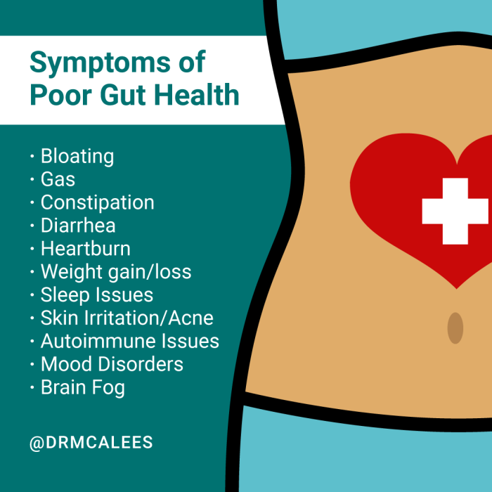 Unhealthy Gut Symptoms