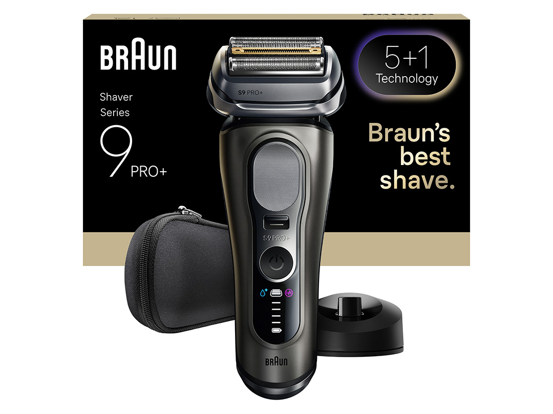 博朗Series 9 Pro+电动刮胡刀，附ProTrimmer修剪器| Braun HK
