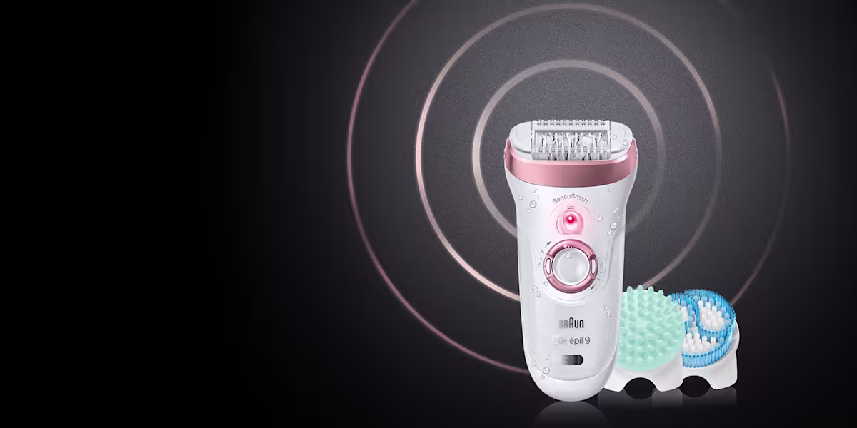 Braun Silk-épil 9 SkinSpa 脫毛器 - 刀頭闊度現增加 40% Braun Silk-épil 9 SkinSpa 脫毛器 - 刀頭闊度現增加 40%